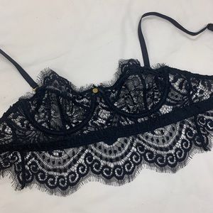 Gooseberry intimates black bra